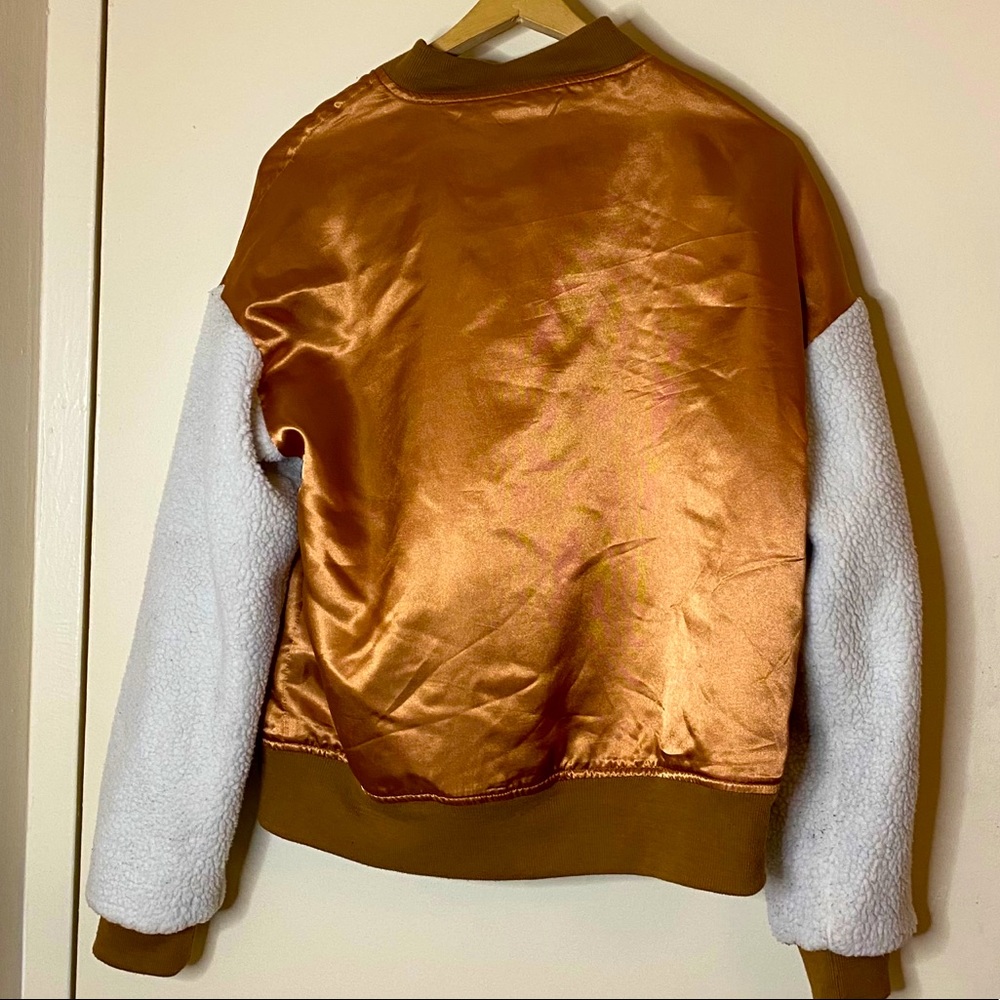 Copper Bomber Jacket - Picture 3 of 4